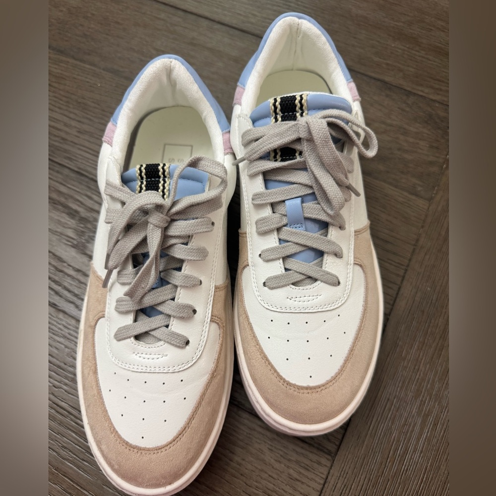 ShuShop Blue and Pink Sneakers